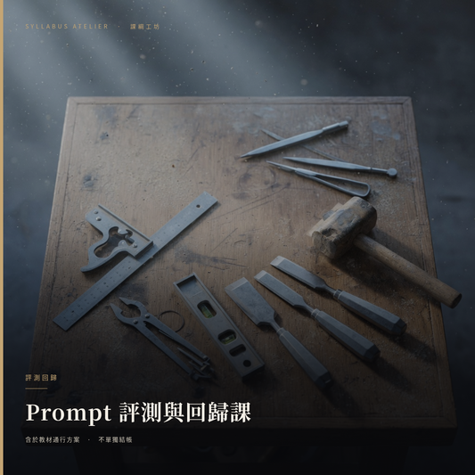 Prompt 評測與回歸課